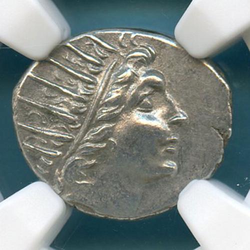 おもちゃ・ホビー・グッズカリア諸島　銀貨　NGC 古代コイン