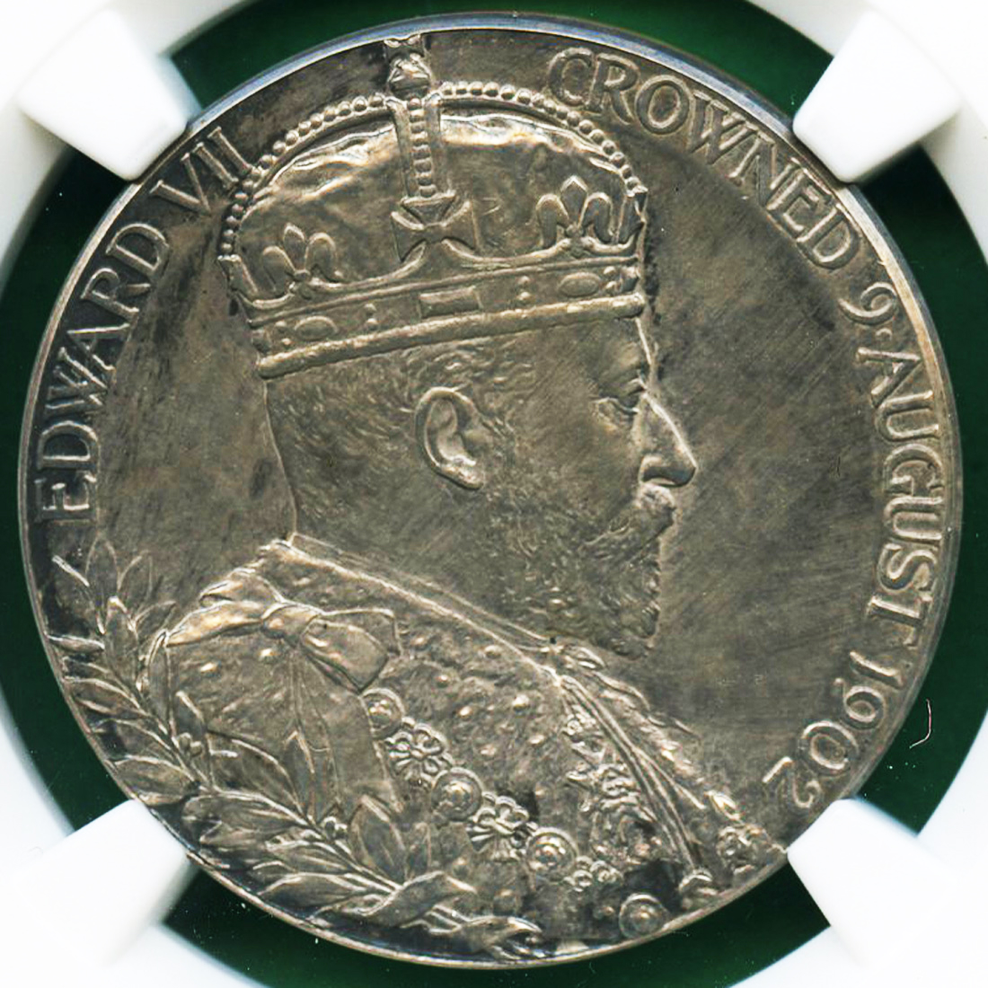 1902 イギリス エドワード アレクサンドラ コロネーション ブロンズ メダル