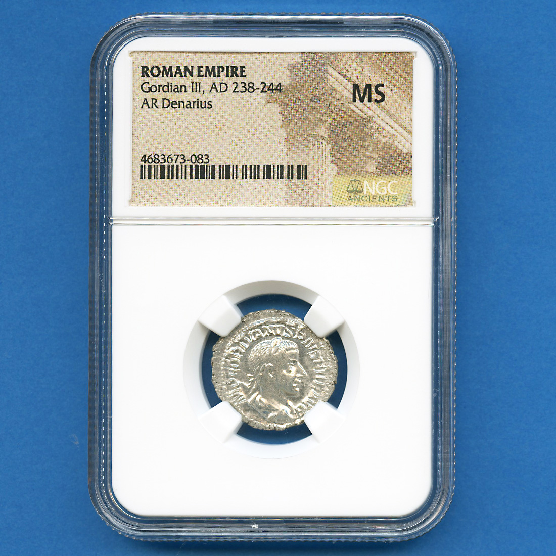 古代ローマコイン　ゴルディアヌス3世　セステルティウス貨