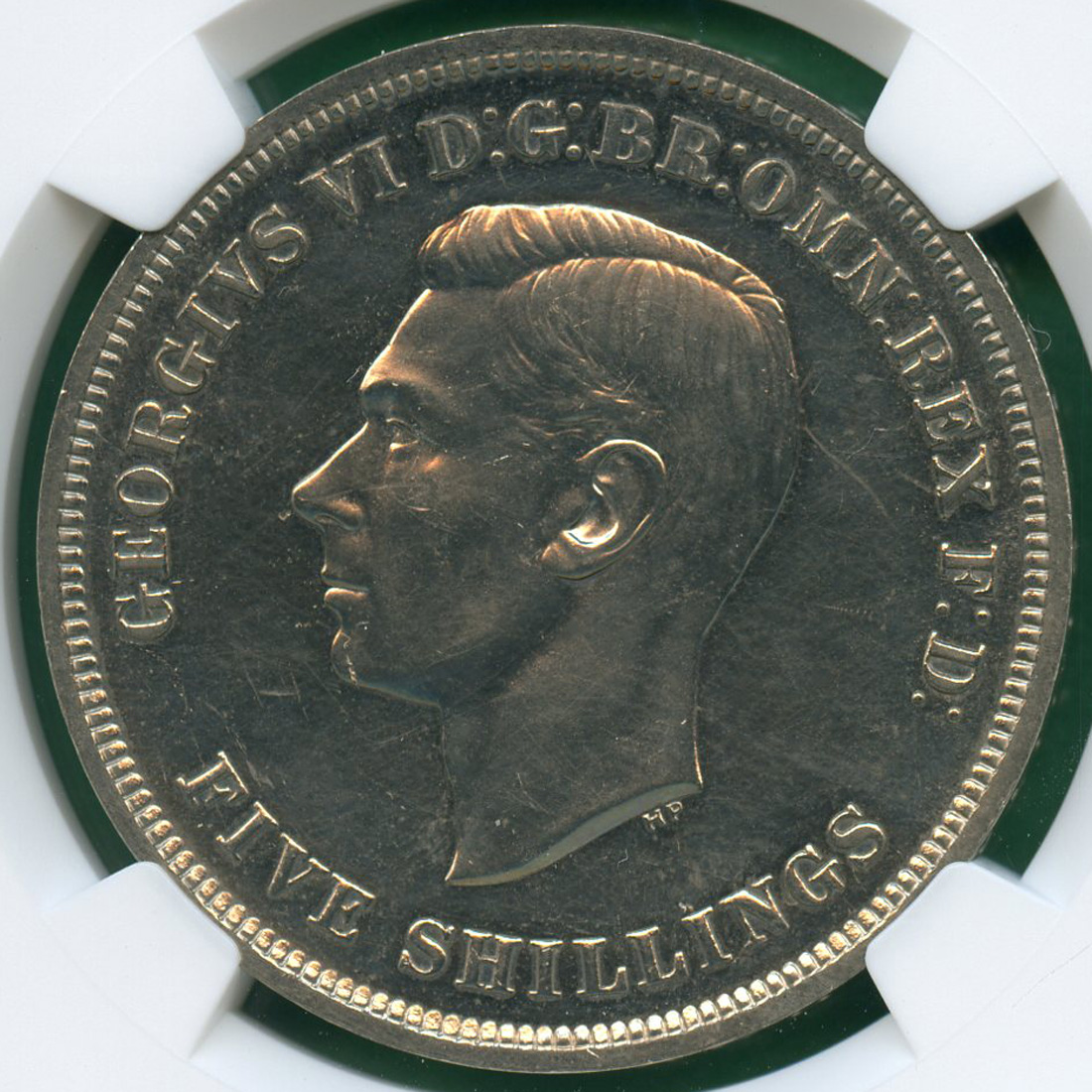 高鑑定』1951年 イギリス クラウン銀貨 NGC PL66 1951年 英国際記念 聖 ...