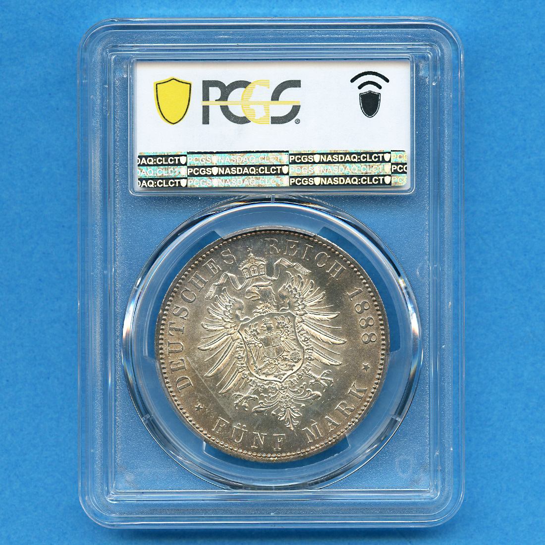 ドイツ ザクセン フリードリヒ・アウグスト3世 2マルク銀貨 、5マルク銀貨-