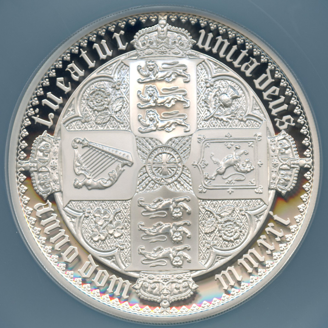 世界9枚！ジュビリー！2003 イギリス 5ポンド 銀貨 NGC PF70UC