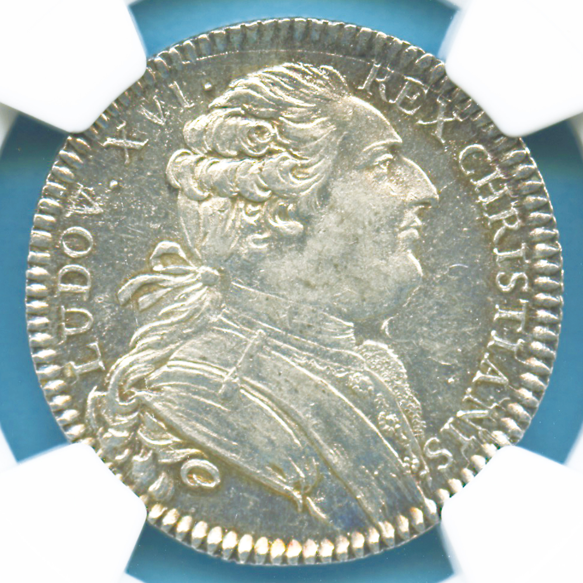 【最終値下げ、MS63】　ルイ16世　NGC MS63 ジェトン貨　銀貨コレクション